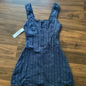 Princess Polly Dasha Lace-Trimmed Mini Dress